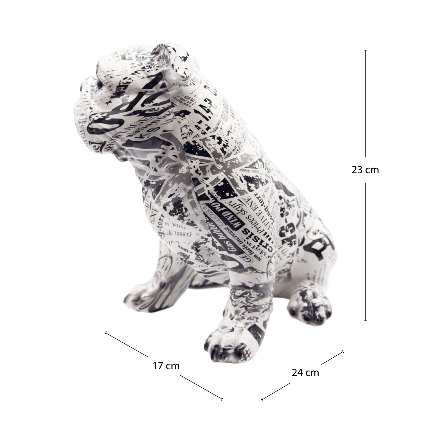Französische Bulldoggen-Zeitung