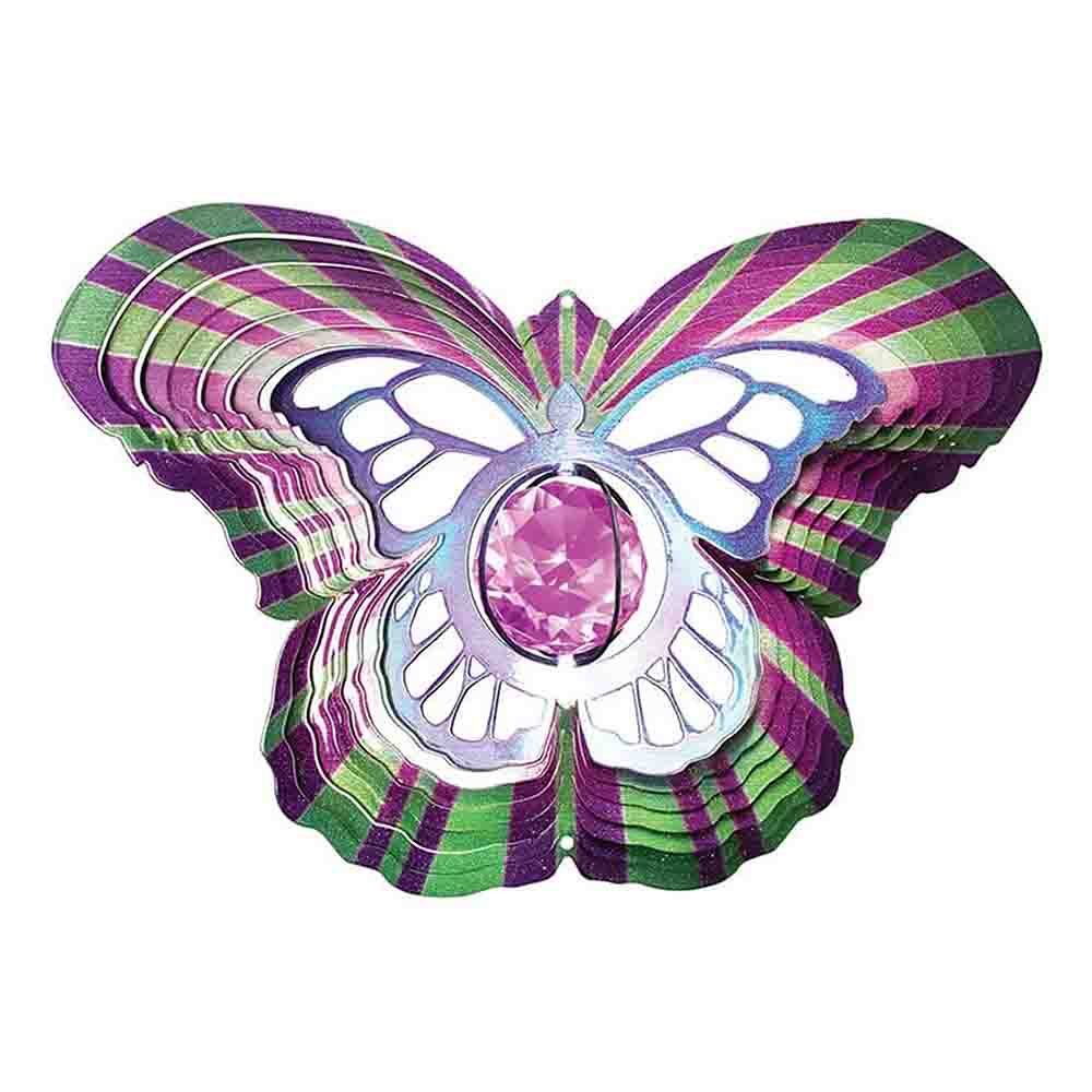 Cristal de mariposa de 12"