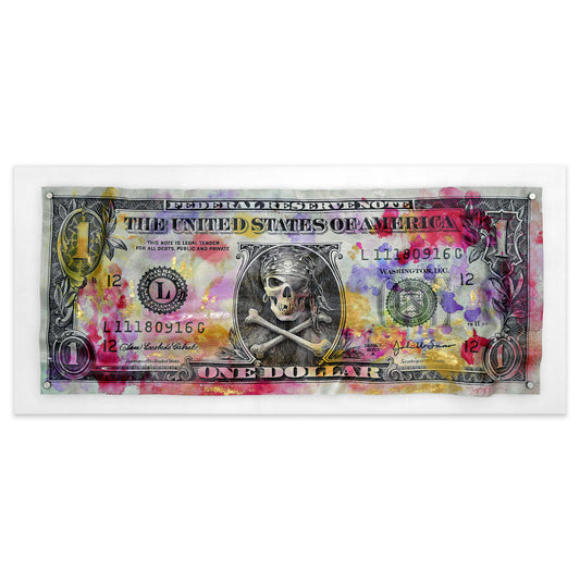 Dólar de Pirata Acrílico