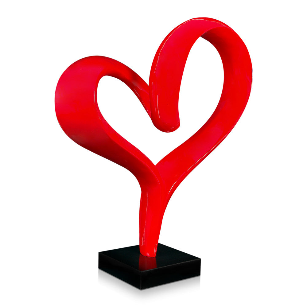 Big Red Heart Sculpture