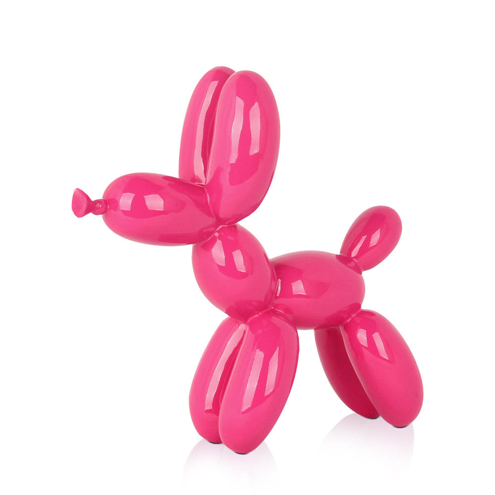 Shiny Pink Balloon Dog