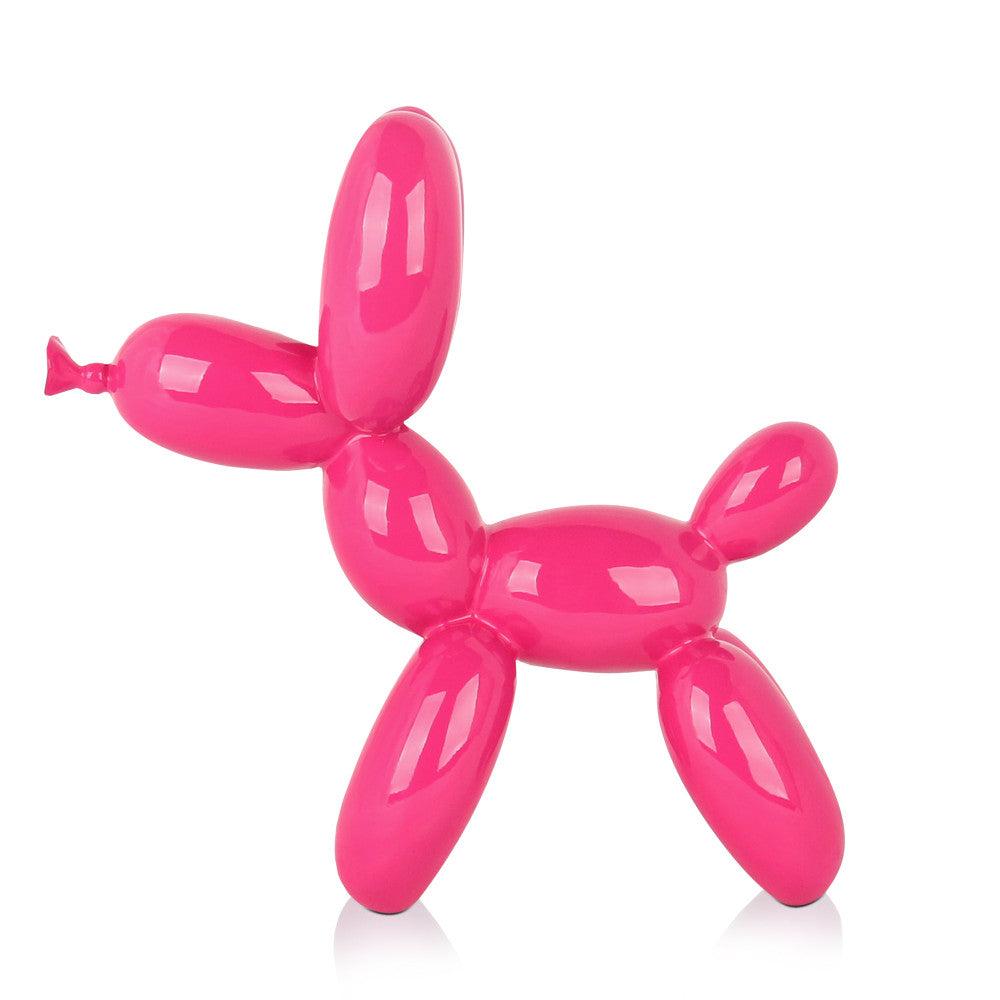 Shiny Pink Balloon Dog