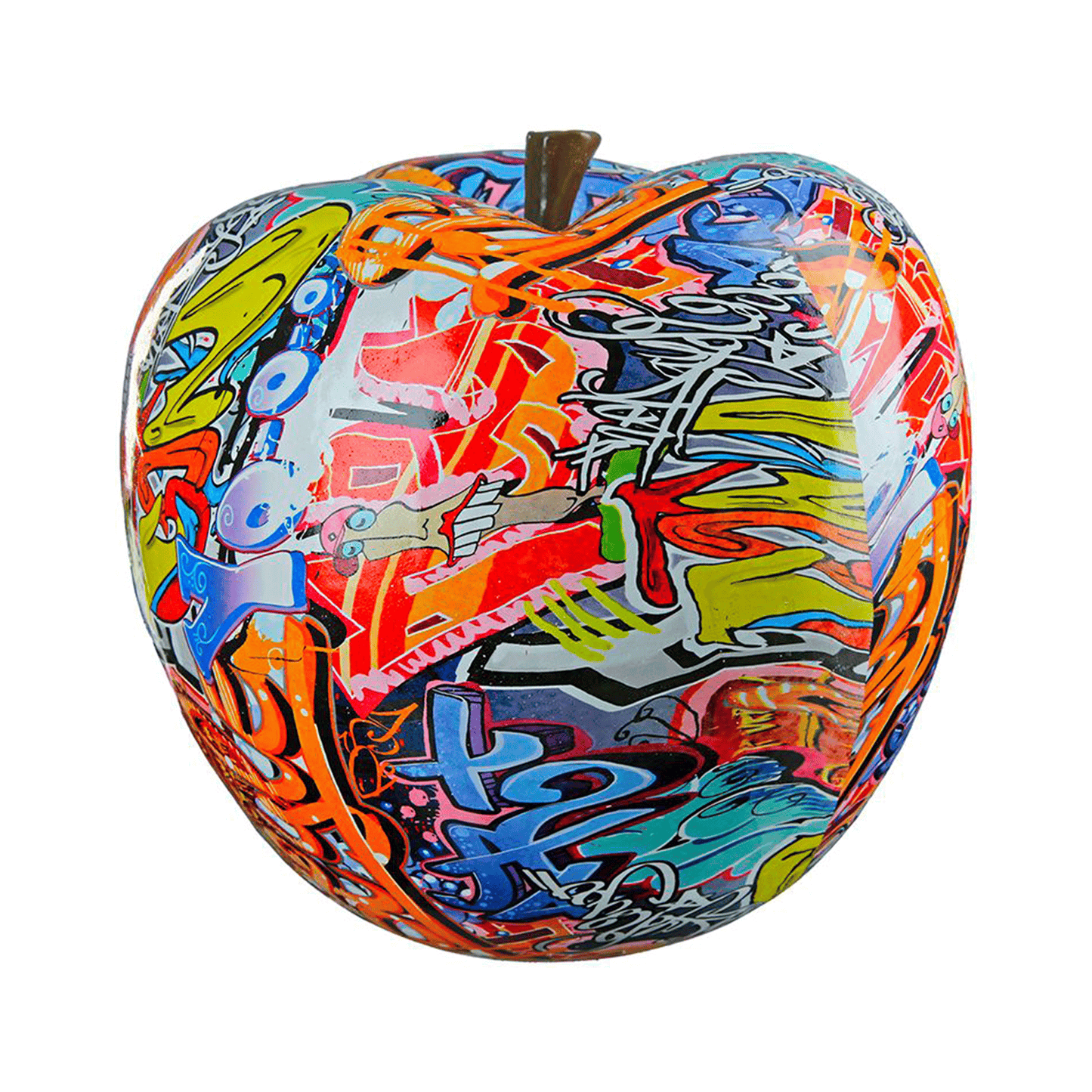 Street-Art-Apfel
