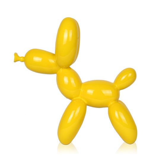 Perro globo amarillo