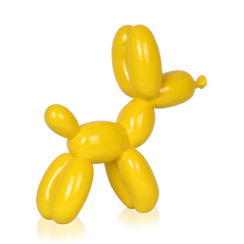 Shiny Yellow Balloon Dog