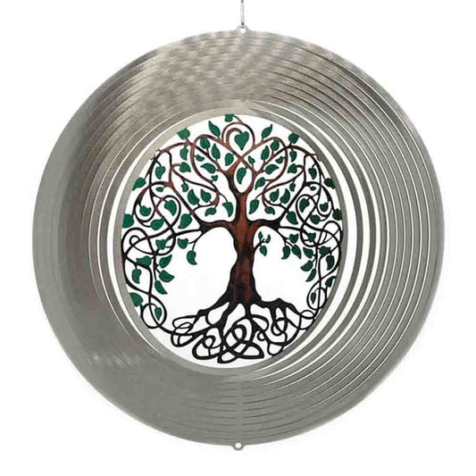 12" Tree Of Life Silver